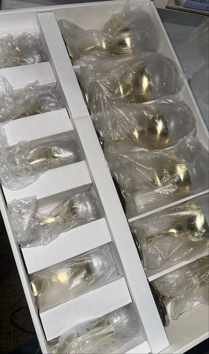 Бокалы новые, для гостей