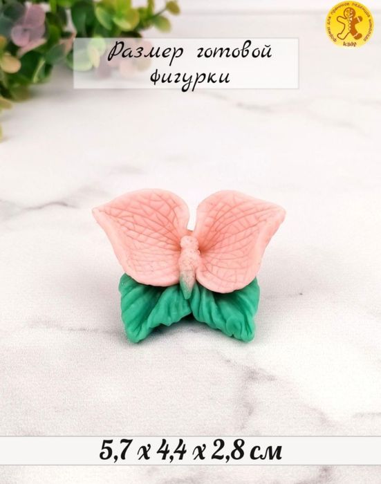 Молд  Бабочка 3D