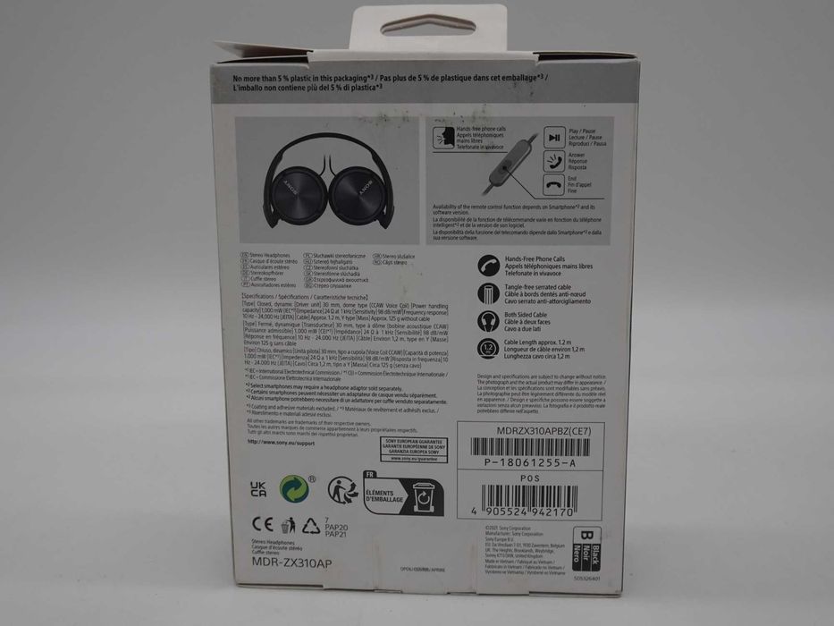 Casti Sony MDR-ZX310AP