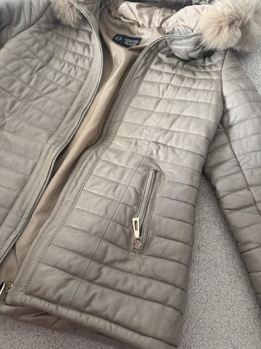 Geaca piele femei iarna