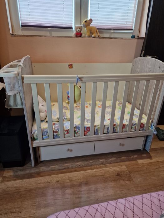 Детска кошара с матрак