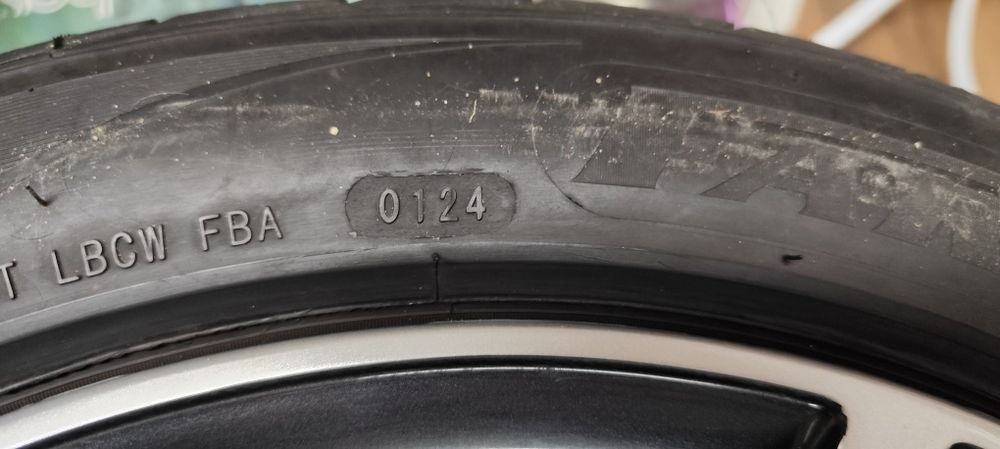 Гуми със джанти 17 цола за БМВ