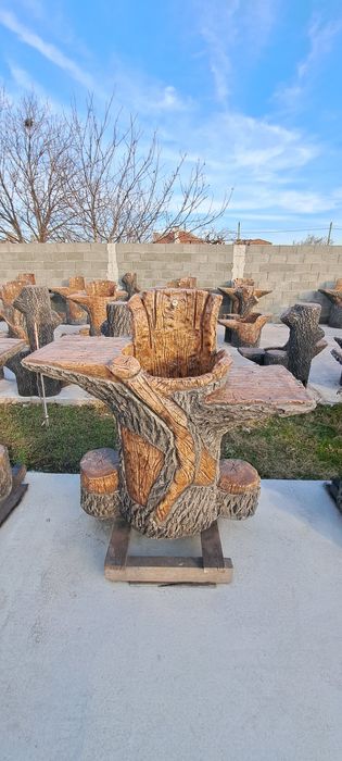 Градинска мивка от декоративен бетон