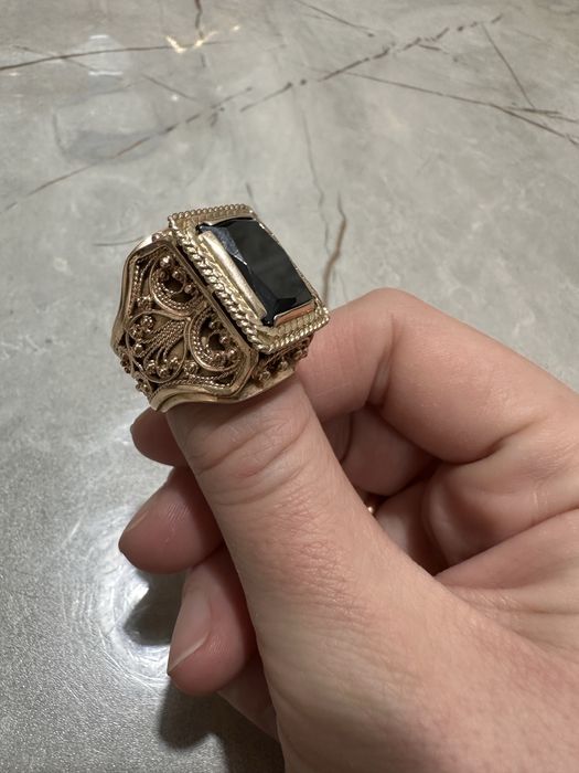 Зототая Мужская печатка