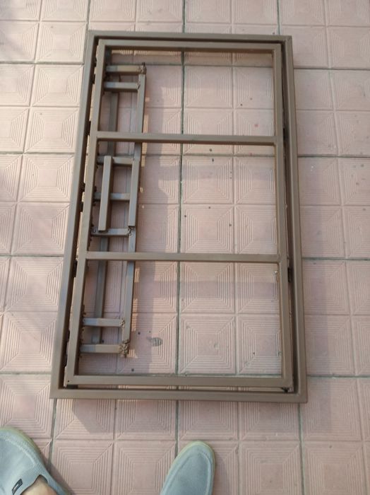 Люк невидимка 120 х 60 для сухого монтажа травертин усиленний