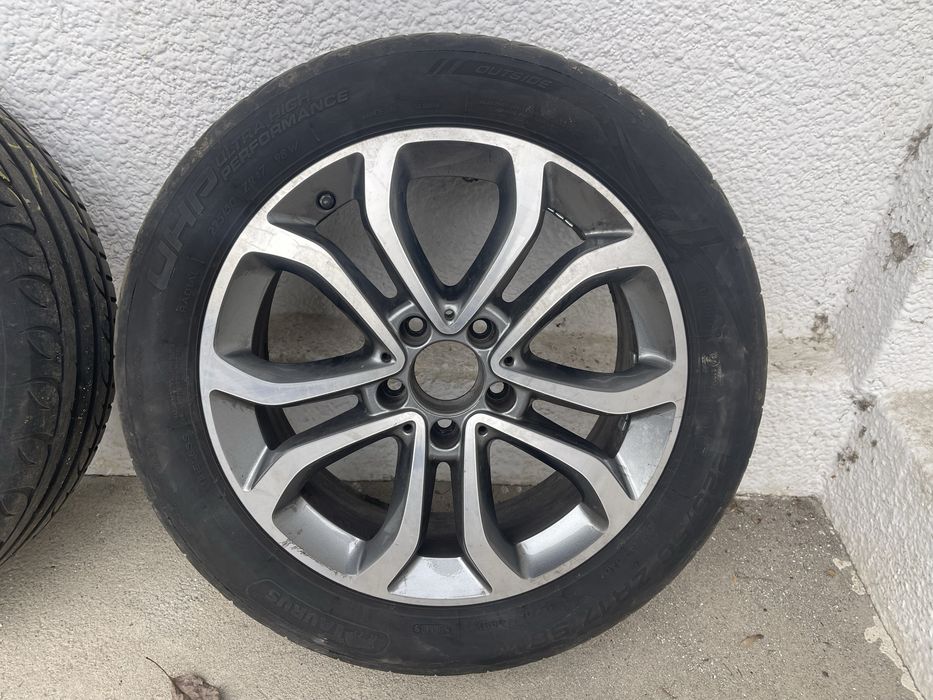Roti vara Mercedes originale 17” jante si anvelope 225/50/R17 Ploiesti ...