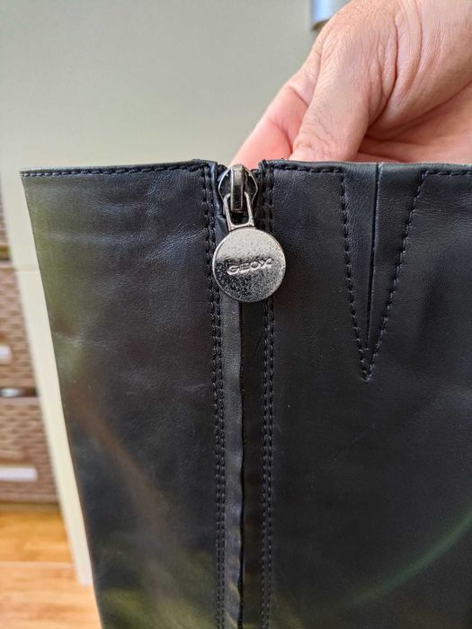 Cizme damă GEOX, piele naturală, mărimea 36
