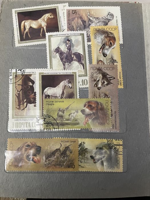 Марки разные. Филателия