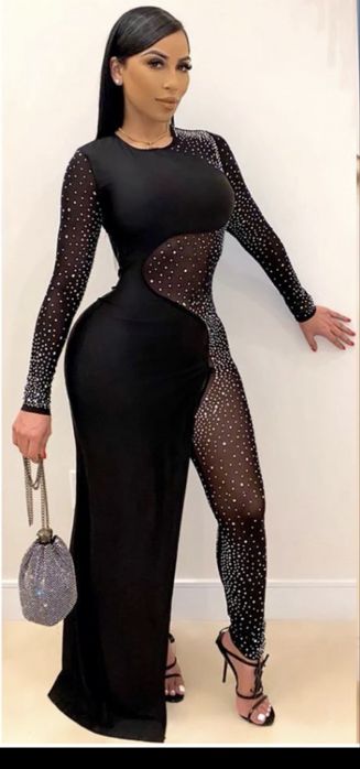 Шикарное платье -комбез