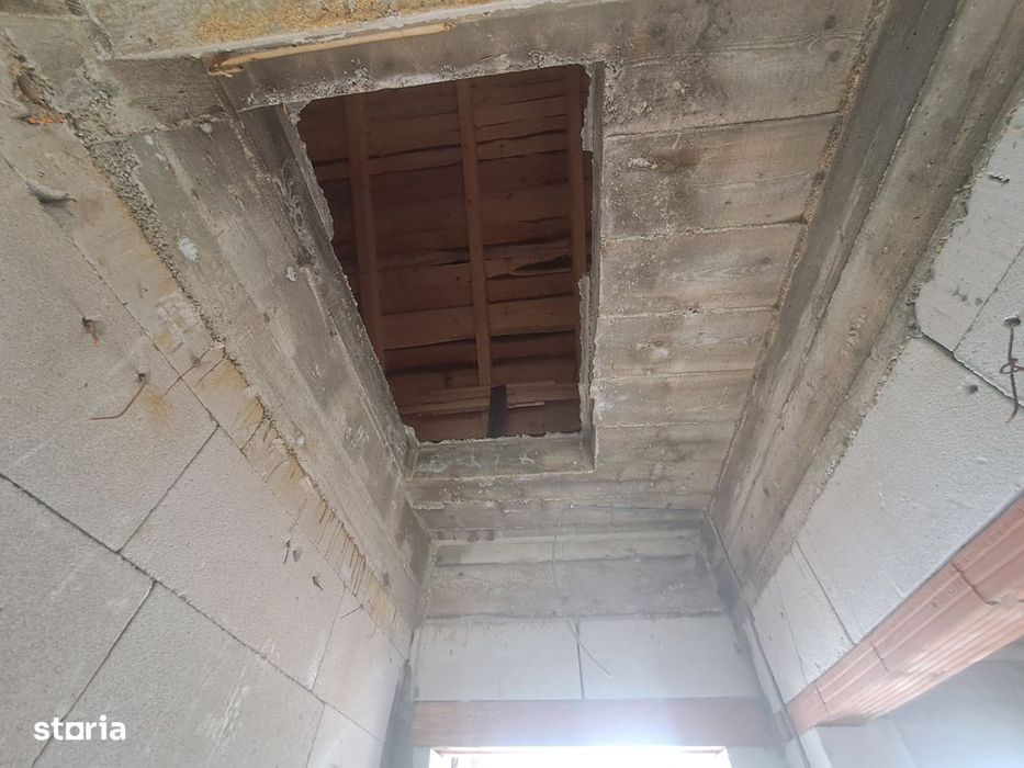 Casa pe parter 3 cam+Pod.Teren 210mp.