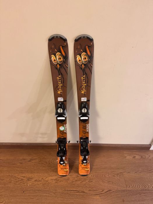 Кафяви детски ски TECNOpro