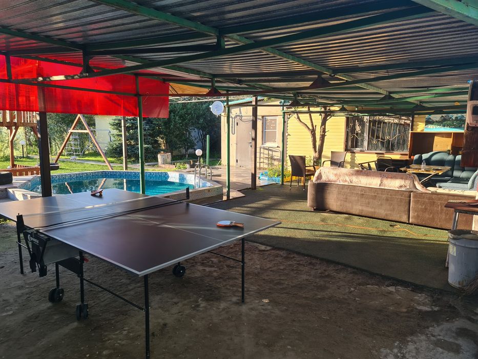 Сдам баню на крещение с детской площадкой и бассейном с подогревлмпо ч