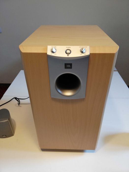 Sistem Boxe JBL model SUB138 (Subwoofer + 5 sateliti) - 100w/Impecabil