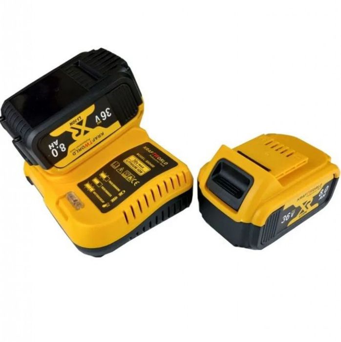 Акумулаторен саблен трион 36V, с две батерии и зарядно