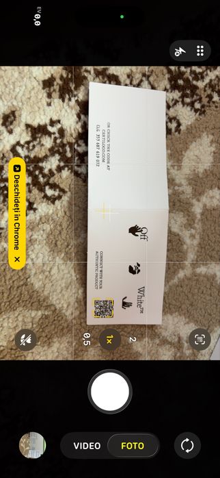 Off-White Out Of Office (OOO) –  White/Blue – mărimea 44