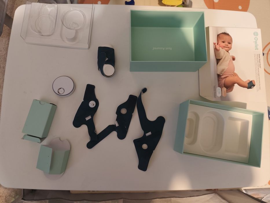 Owlet Smart Sock – monitor bebeluș, cutie originală, negociabil