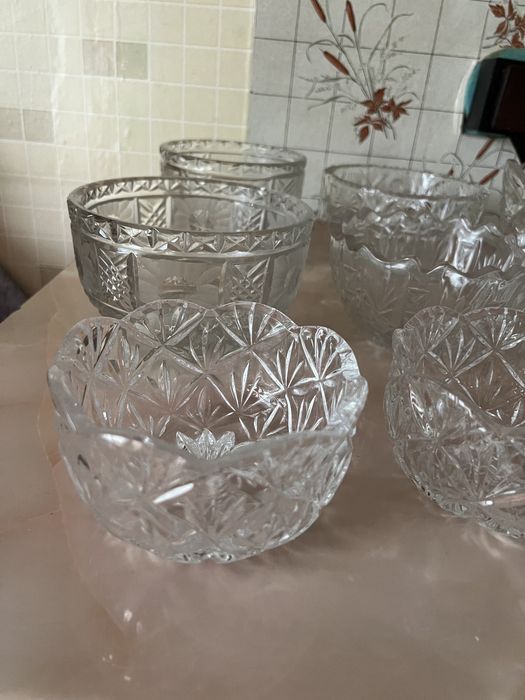 Хрустальная и стеклянная посуда