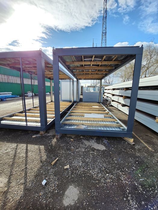 Cadre container birou schelet cadru metalic din profile zincate