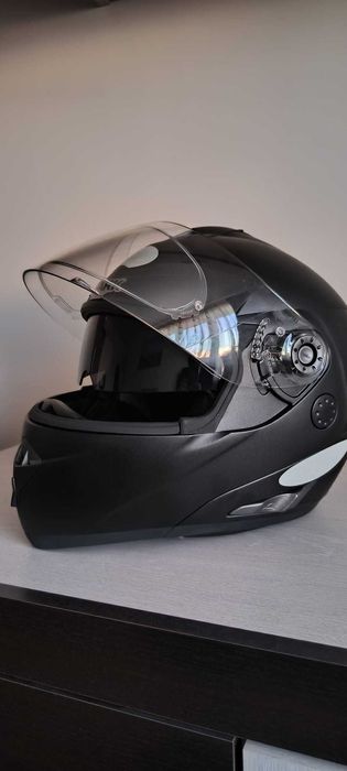 Cască Moto FlipUp SHARK OPENLINE Dual Black - size M (NEFOLOSITA) 2021