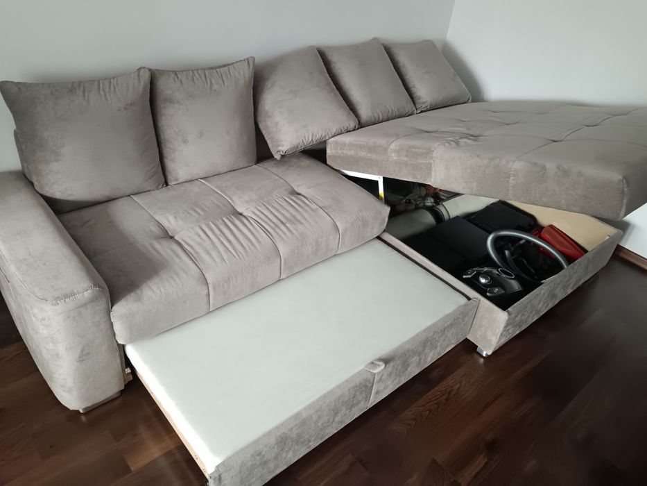 Coltar Canapea - Living -extensibil pe dreapta MM272 REC/BK BREIT-2F