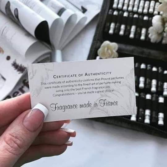 Prouvé parfümök  és lakás kozmetikumok