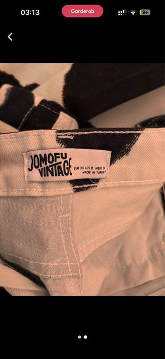 Джинсы jomofu vintage