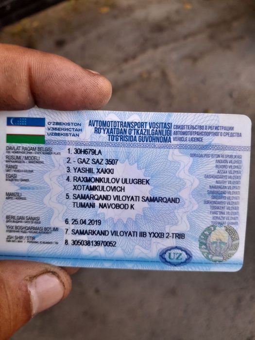 Gaz 53 Dakimnt sotiladi