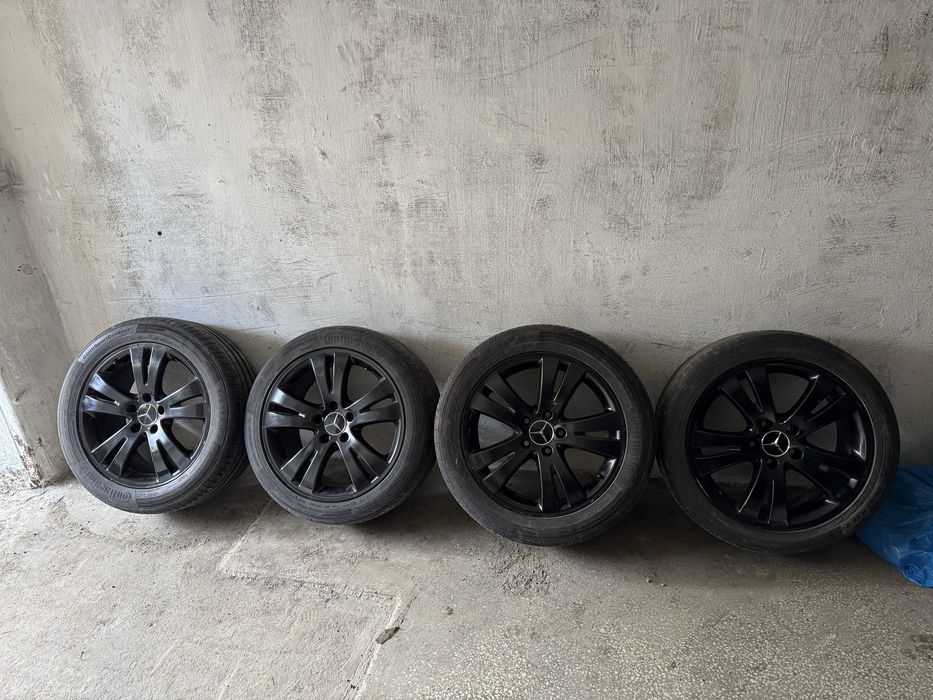 Jante aliaj Mercedes cu anvelope in doua marimi 225 45 r17; 245 45 r17