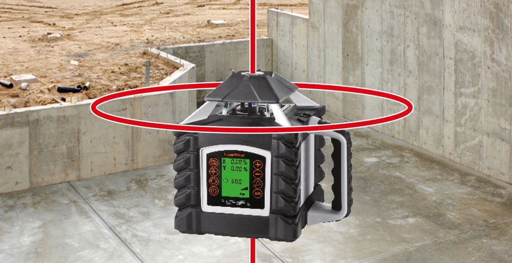 Ротационные лазеры, Лазерный уровень Laserliner Quadrum DigiPlus M350