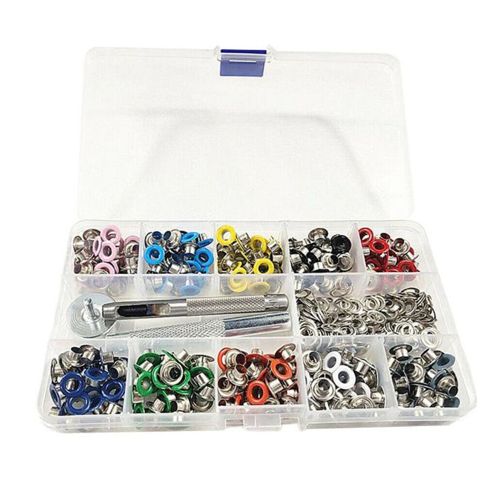 Set capse 500 buc, 10 culori cu 5mm diametru Pentru haine, pantofi Noi