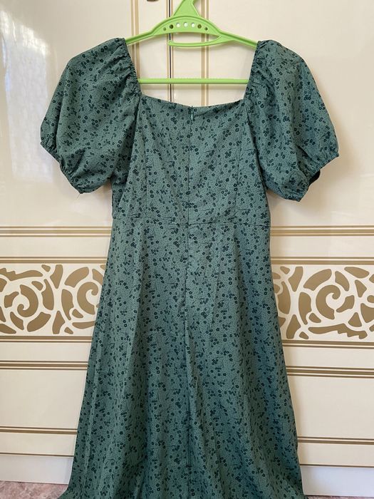 Новое зеленое платье