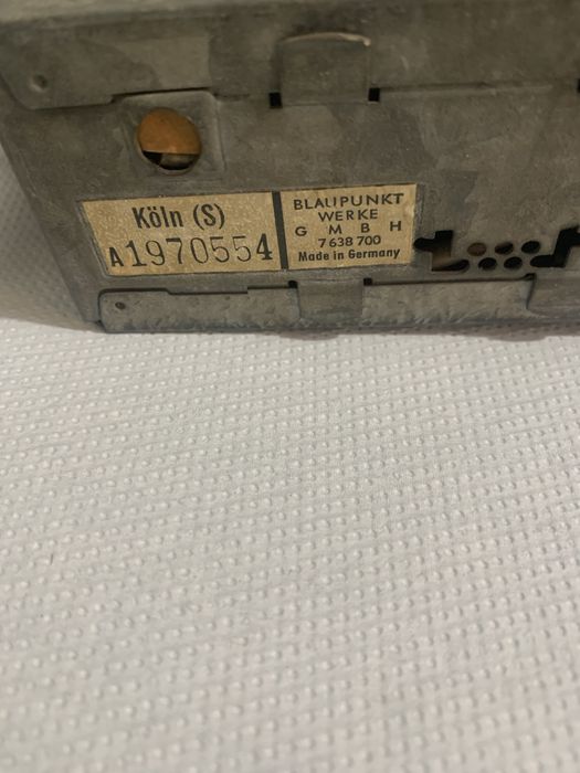 Radio auto Mercedes W110