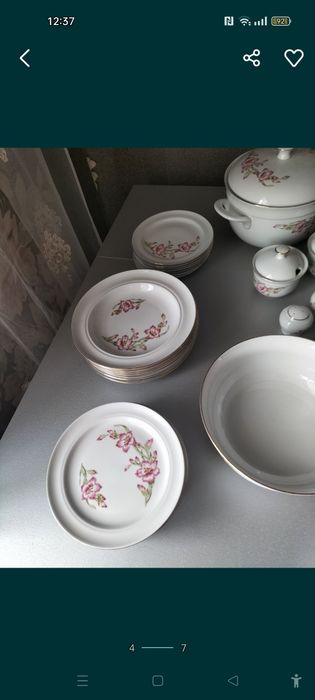 Продам сервиз столовый под Мадонну,бу