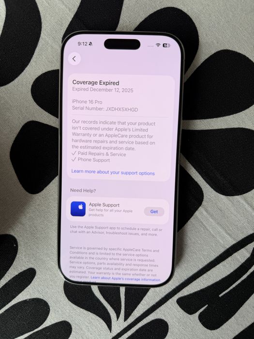 Iphone 16 PRO без забележки, с подарък калъф BURGA