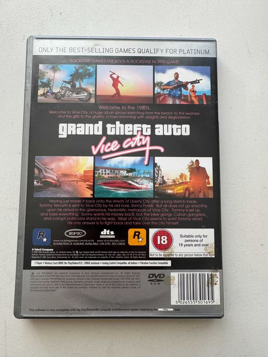 Grand Theft Auto Vice city за PS2