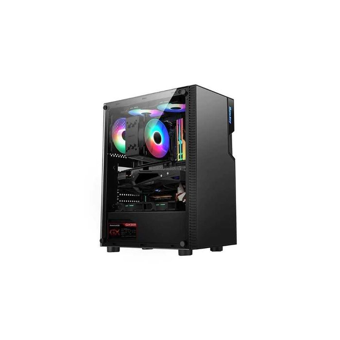 Корпус Huntkey / GS450C Black / ATX, Micro-ATX, Mini-ITX