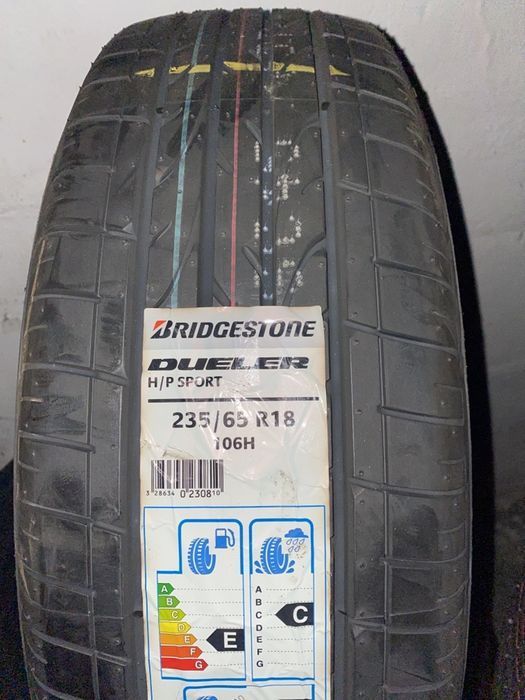 vand 4 anvelope 235/65/18 bridgestone de vară noi