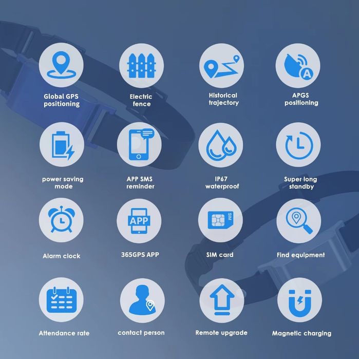 Zgarda cu GPS ideala pentru animale de companie