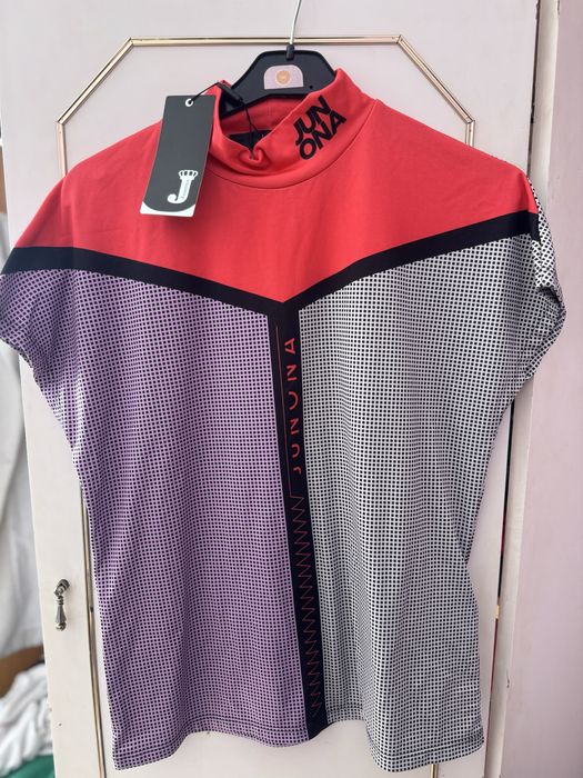 Блуза Junona с къс ръкав