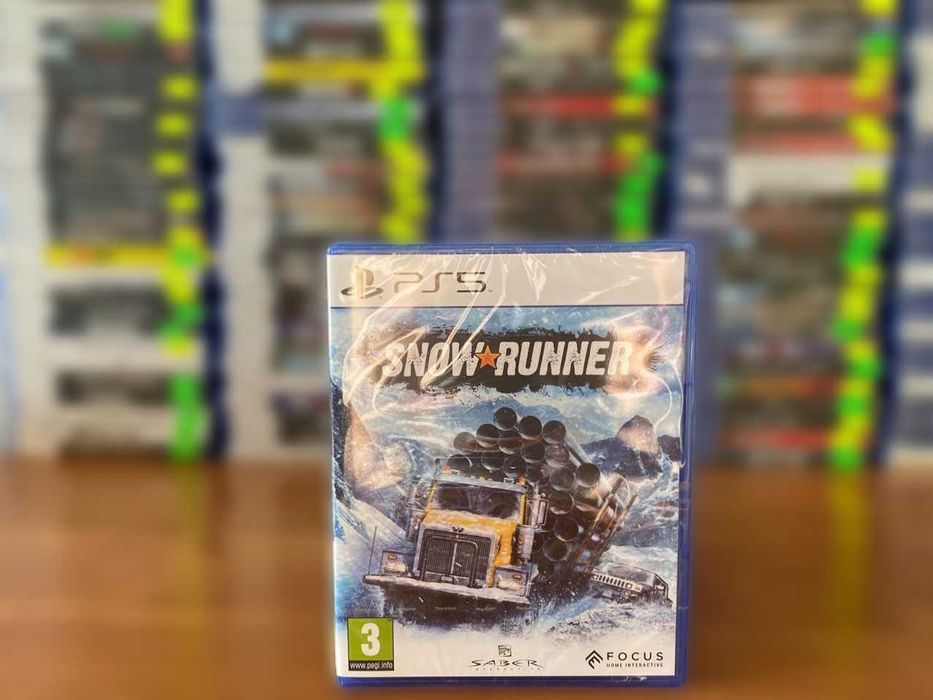 Новый SnowRunner PS5/ СноуРаннер Пс5 Большой Выбор Игр