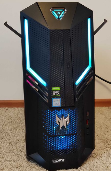 Calculator Unitate Pc Gaming Acer Predator I7 8700 Ram 16 Video 8 G