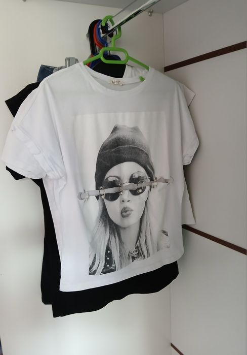 Тениски zara,h&m,guess S размер