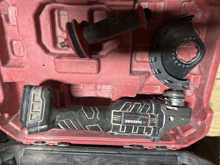 Акумулаторен ъглошлайф parkside