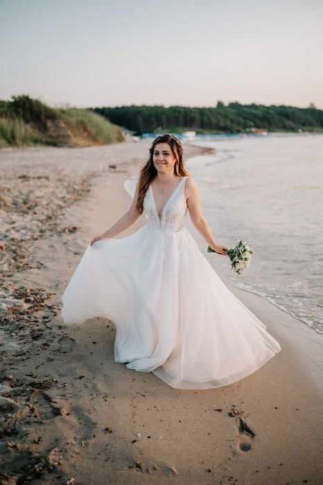 Бутикова булчинска рокля от Be Queen