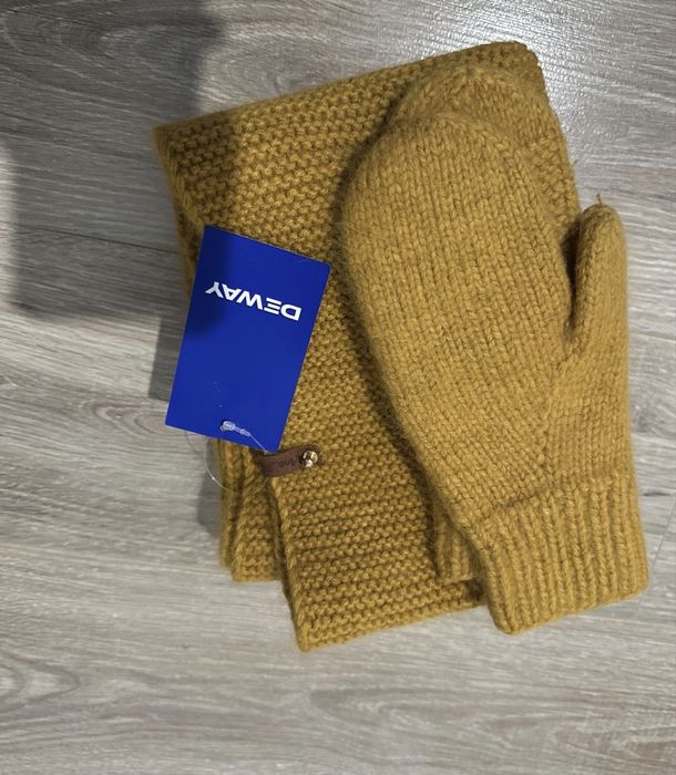 Новый снуд и варежки