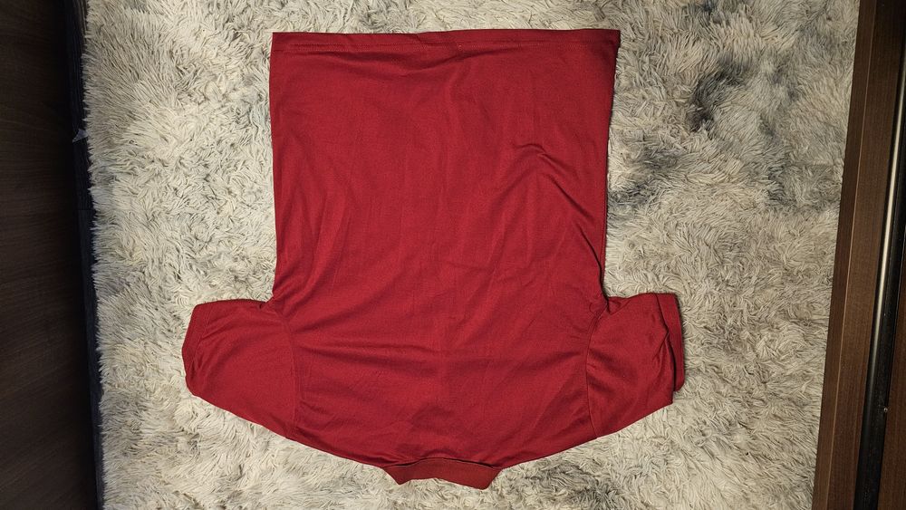 Tricou Polo Ralph Lauren cu guler marimea L rosu (barbati)