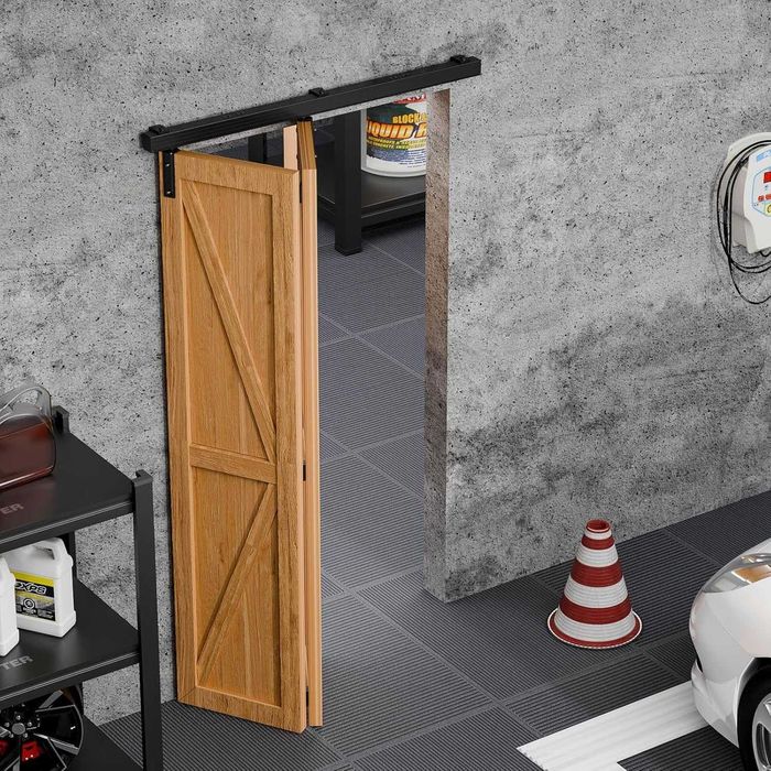 40" Бокс релса механизъм за плъзгаща сгъваема врата комплект