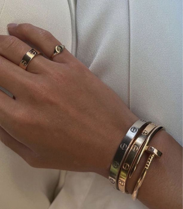 Гривна Cartier trinity / love, Hermes, Chanel