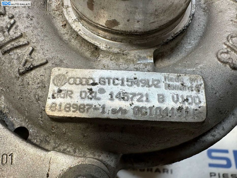 Turbina Turbo Turbosuflanta FARA Actuator Audi A5 2.0 TDI CGLC CGLD 2008 - 2017 Cod 03L145721B [X3017]