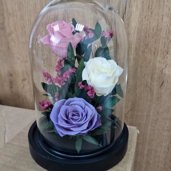 Цветы розы не вянут